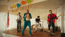 Hands Up Int He Air Band GIF - Hands Up Int He Air Band Music Video GIFs