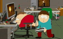 Cartman Poop GIF