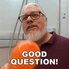 Good Question Dr Gordon Shaw GIF - Good Question Dr Gordon Shaw Veritasium GIFs