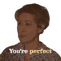 You'Re Perfect For Me Mary Critch Sticker
