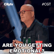Are You Getting Emotional Howie Mandel GIF - Are You Getting Emotional Howie Mandel Canadas Got Talent GIFs