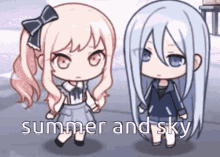 Summer And Sky Kanafe GIF - Summer And Sky Kanafe Mizuki GIFs