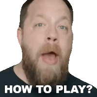How To Play Ryan Bruce Sticker - How To Play Ryan Bruce Fluff Stickers
