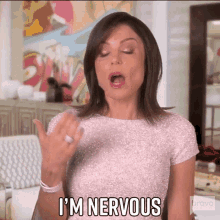 Im Nervous Real Housewives Of New York GIF - Im Nervous Real Housewives Of New York Rhony GIFs