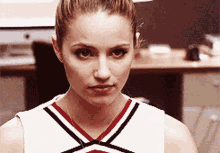 Glee Quinn Fabray GIF - Glee Quinn Fabray Raise Eyebrows GIFs