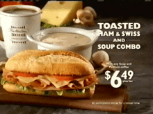 Tim Hortons Toasted Ham And Swiss GIF - Tim Hortons Toasted Ham And Swiss Sandwich GIFs
