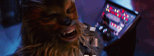 star wars chewbacca upset sad angry