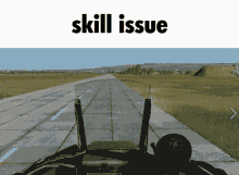 Skill Issue GIF