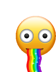 Sick Rainbow Sticker - Sick Rainbow Stickers