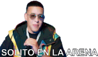 Solito En La Arena Daddy Yankee Sticker