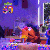 Ernie Muppets GIF - Ernie Muppets Party GIFs