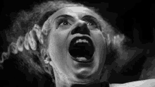 Screaming Mary Wollstonecraft Shelley GIF - Screaming Mary Wollstonecraft Shelley The Monsters Mate GIFs