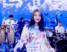 Iu Blueming GIF - Iu Blueming Band GIFs