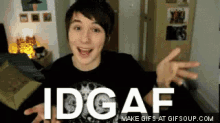 Dan Is Not On Fire Funny GIF - Dan Is Not On Fire Funny You Tube GIFs