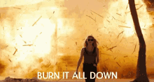 Burn It All Down Kiki Burn GIF - Burn It All Down Kiki Burn Kiki Fire GIFs