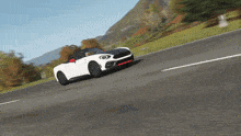 forza horizon 4 abarth 124 spider driving open top car sport compact