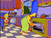 The Simpsons Marge Simpson GIF - The Simpsons Marge Simpson Glaze GIFs