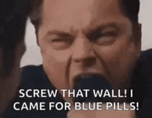 Wolf Of Wall Street Blue Pills GIF - Wolf Of Wall Street Blue Pills Drugs GIFs
