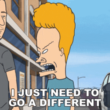 I Just Need To Go A Different Direction Than You Beavis GIF - I Just Need To Go A Different Direction Than You Beavis Mike Judge'S Beavis And Butt-head GIFs
