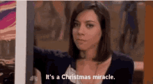Parks And Recreation April Ludgate GIF - Parks And Recreation April Ludgate Christmas Miracle GIFs