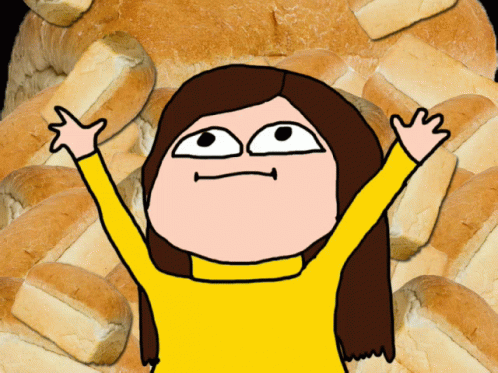 Loona Hyunjin GIF - Loona Hyunjin Bread GIFs