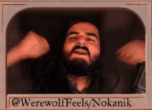 Werewolf Feels Noordin Ali Kadir GIF - Werewolf Feels Noordin Ali Kadir Huzzah GIFs