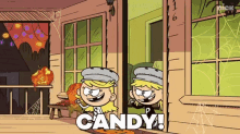 Candy! GIF - Loud House Friday The13th Halloween Trick Or Treat GIFs