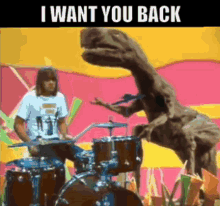 I Want You Back Hoodoo Gurus GIF - I Want You Back Hoodoo Gurus Dinosaurs GIFs