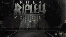 Rhea Ripley Entrance GIF - Rhea Ripley Entrance Stomp GIFs