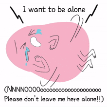 pink sad