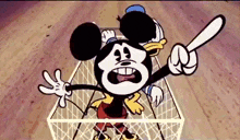 Borandfauna Reaction GIF - Borandfauna Reaction Mickey Mouse GIFs