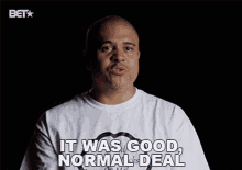 It Was Good Normal Deal Irv Gotti GIF - It Was Good Normal Deal Irv Gotti Ruff Ryders GIFs