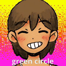 Omori Kel Kel Happy GIF - Omori Kel Kel Happy Green Circle GIFs