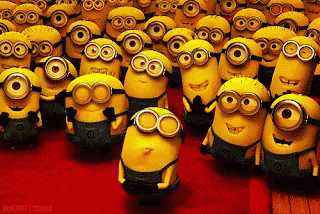 Minions Minions Group GIF - Minions Minions Group Kiss - Discover & Share  GIFs