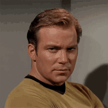 Serious Stare Captain Kirk GIF - Serious Stare Captain Kirk William Shatner GIFs