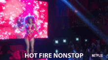 Hot Fire Nonstop Rupaul GIF - Hot Fire Nonstop Rupaul Ruby Red GIFs