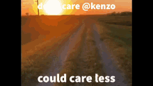 Kenzo Dont Care GIF - Kenzo Dont Care Pebus GIFs