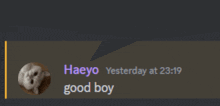 Haeyo Good GIF - Haeyo Good Boy GIFs