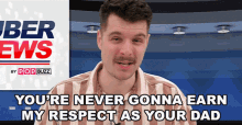 Youre Never Gonna Earn My Respect As Your Dad Benedict Townsend GIF - Youre Never Gonna Earn My Respect As Your Dad Benedict Townsend Youtuber News GIFs