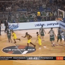 Fenerbahce Basket GIF - Fenerbahce Basket Bogdan GIFs