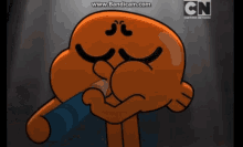 darwin from the amazing world of gumball is shown on a cartoon network advertisement