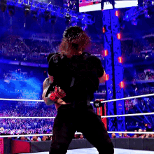 Roman Reigns Powerbomb GIF - Roman Reigns Powerbomb Seth Rollins GIFs
