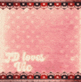 a drawing of a man with the words jd loves vic