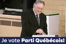 Pq Vote GIF - Pq Vote Parizeau GIFs