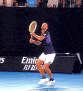 Richard Gasquet Overhead Smash GIF - Richard Gasquet Overhead Smash Tennis GIFs