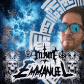 a man wearing sunglasses and the name emanuel