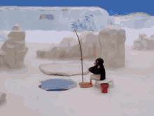 Pingu Fishing GIF - Pingu Fishing Fish GIFs