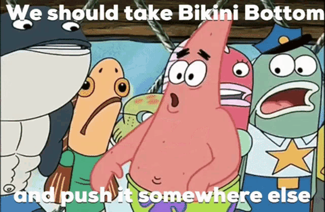 Patrickpushit Bikinibottom GIF Patrickpushit Bikinibottom Weshouldtakebikinibottomandpushitsomewhereelse Discover Share GIFs