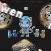 a phone with the word wen on it