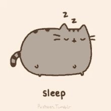Pusheen Cat GIF - Pusheen Cat Sleepy GIFs